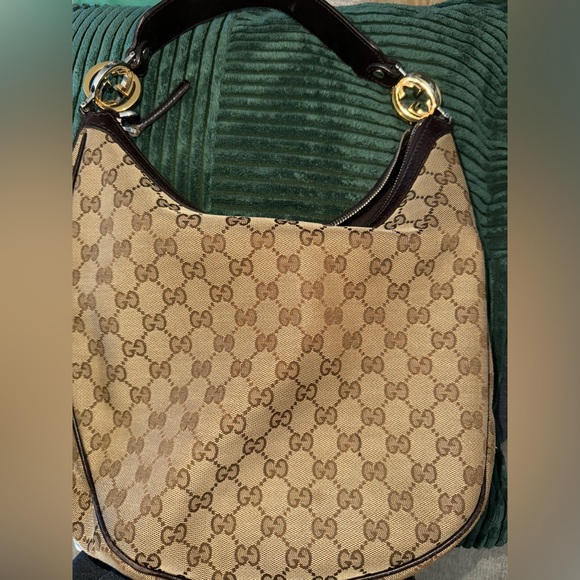 Gucci GG Canvas Medium Twins Hobo - Authentic - Picture 12 of 15